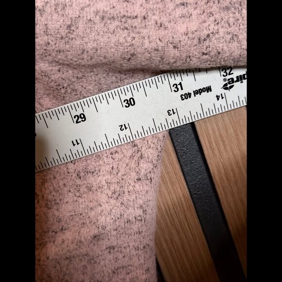 Free People Sweater Medium V Neck & Back Yours Truly Soft Knit Pullover - Picture 3 of 10